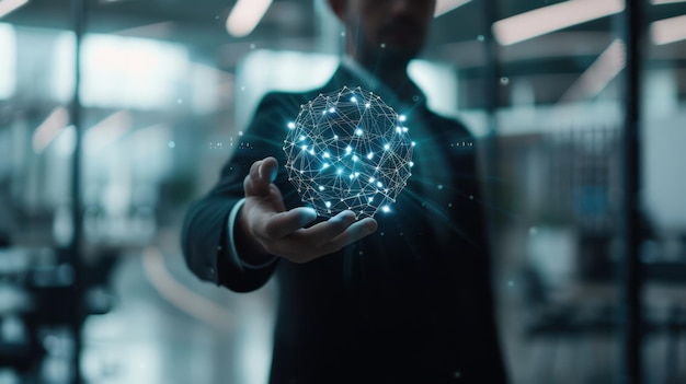 AI technology dashboard displaying machine learning algorithms and data analytics in Thailand